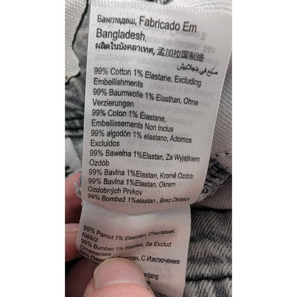 Cotton On Men’s Tapered Jeans 32 Faded Gray Modern Minimal Streetwear Denim - Picture 9 of 10